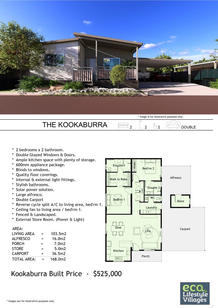 Gingin Eco Lifestyle Village - The Kookaburra Flyer