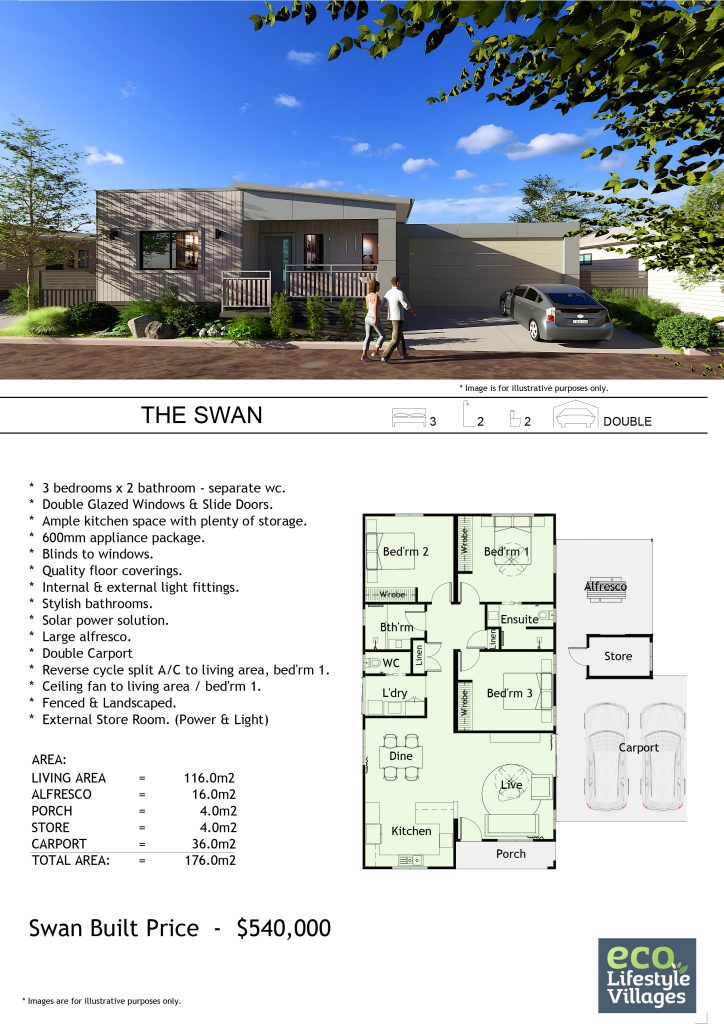 Gingin Eco Lifestyle Village - The Swan Flyer